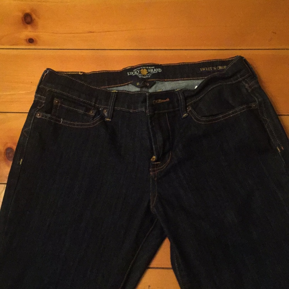 Crop jeans